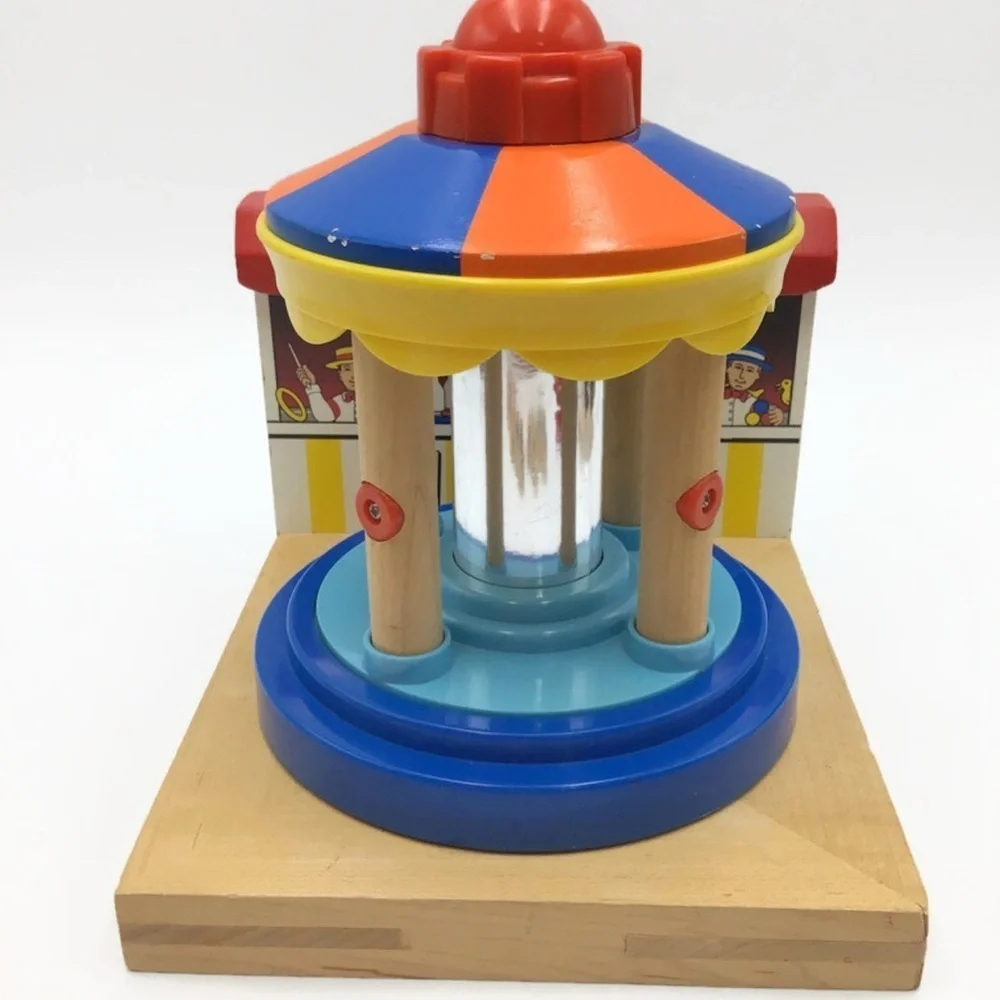 Vibrant Carousel Building Set